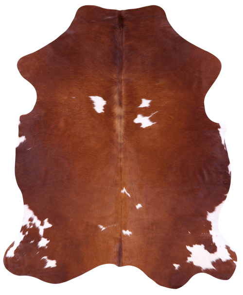Brown Natural Cowhide Rug - Large 6'6