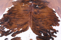 Thumbnail for Brindle Natural Cowhide Rug - X-Large 7'3