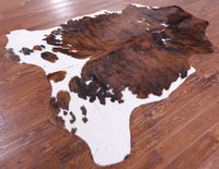 Thumbnail for Brindle Natural Cowhide Rug - X-Large 7'3