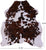 Tricolor Natural Cowhide Rug - Large 6'6"H x 5'10"W