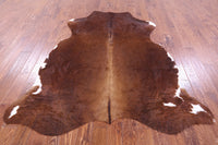 Thumbnail for Brown Natural Cowhide Rug - X-Large 7'2