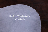 Thumbnail for Brown Natural Cowhide Rug - Medium 6'3