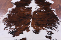 Thumbnail for Tricolor Natural Cowhide Rug - X-Large 7'0