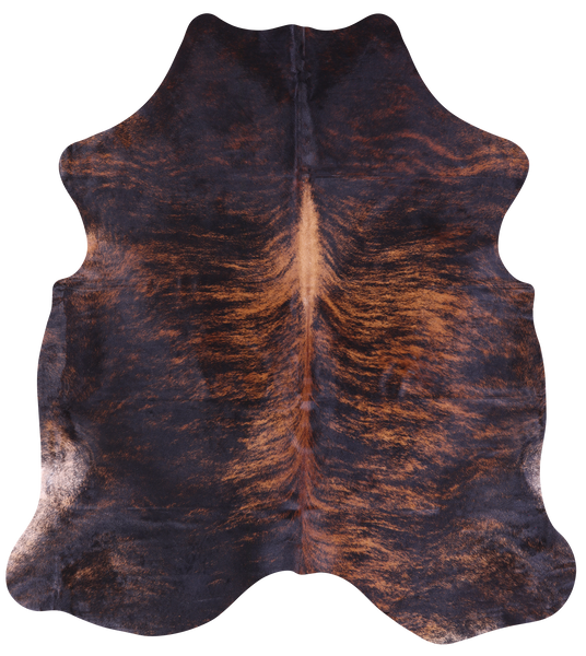 Brindle Natural Cowhide Rug - X-Large 7'0"H x 6'0"W