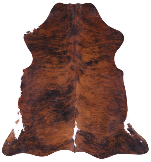 Brindle Natural Cowhide Rug - Large 6'4