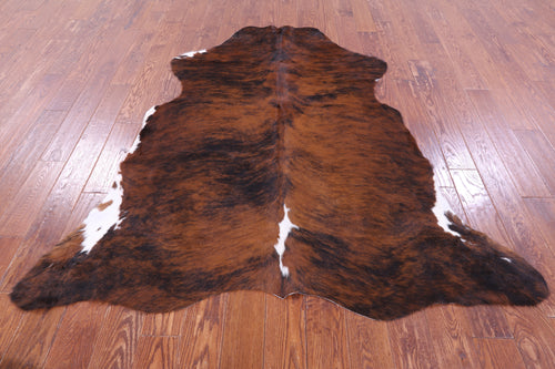 Brindle Natural Cowhide Rug - Large 6'4