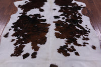 Thumbnail for Tricolor Natural Cowhide Rug - X-Large 7'7