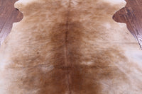 Thumbnail for Brown Natural Cowhide Rug - X-Large 7'6