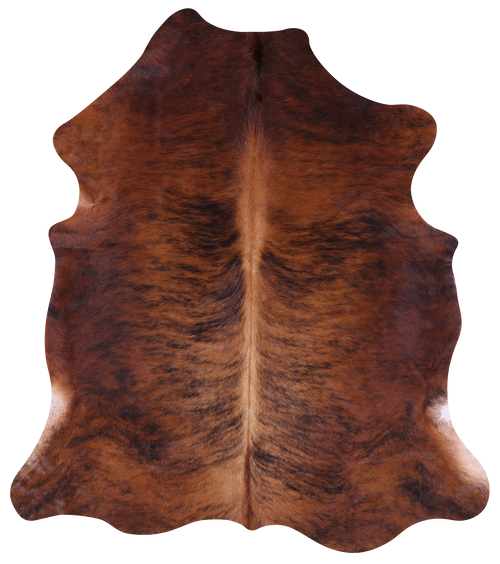 Brindle Natural Cowhide Rug - Large 6'5