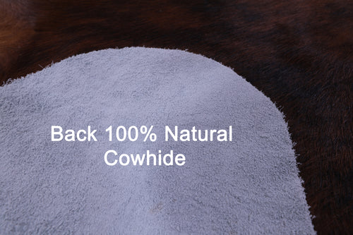 Brindle Natural Cowhide Rug - Large 6'5