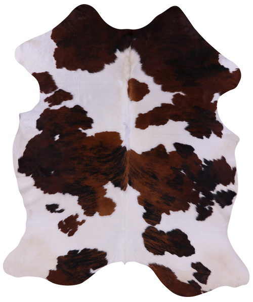 Tricolor Natural Cowhide Rug - X-Large 7'2