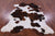 Tricolor Natural Cowhide Rug - XLarge 7'2"H x 6'0"W