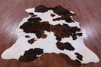 Thumbnail for Tricolor Natural Cowhide Rug - XLarge 7'2