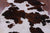 Tricolor Natural Cowhide Rug - XLarge 7'2"H x 6'0"W