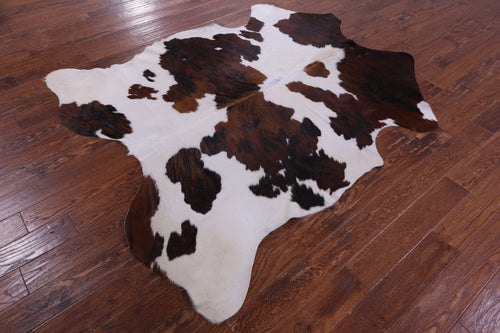 Tricolor Natural Cowhide Rug - X-Large 7'2