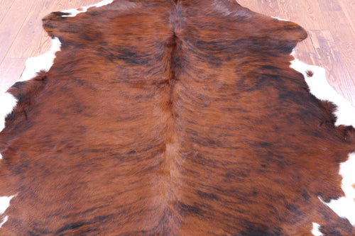 Brindle Natural Cowhide Rug - X-Large 7'2