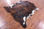 Tricolor Natural Cowhide Rug - Large 6'11"H x 6'4"W