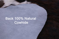 Thumbnail for Tricolor Natural Cowhide Rug - Large 6'11