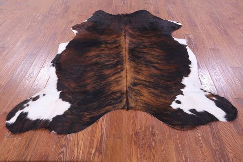 Brindle Natural Cowhide Rug - Large 6' 8