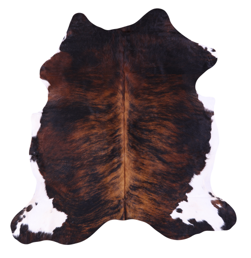 Brindle Natural Cowhide Rug - Large 6' 8