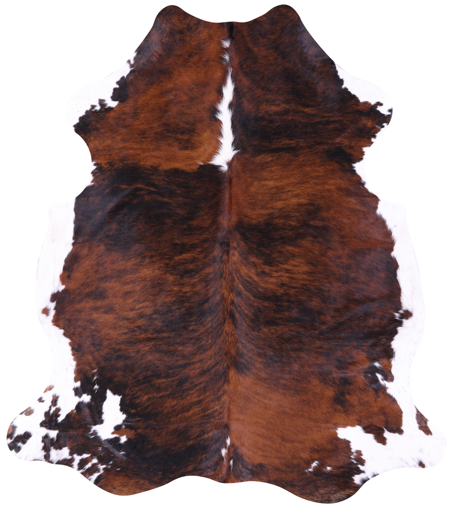 Brindle Natural Cowhide Rug - X-Large 7'7"H x 6'9"W