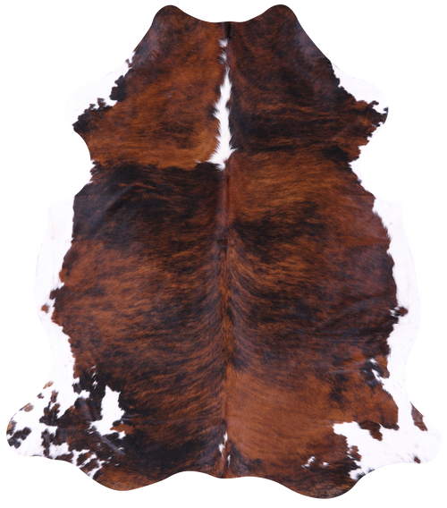 Brindle Natural Cowhide Rug - X-Large 7'7