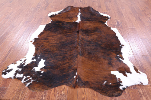 Brindle Natural Cowhide Rug - X-Large 7'7