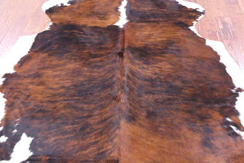 Brindle Natural Cowhide Rug - X-Large 7'7