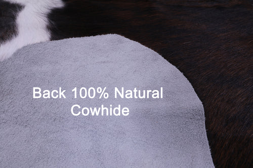 Brown Brindle Natural Cowhide Rug - X-Large 7'0