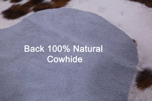 Brown Brindle Natural Cowhide Rug - XX-Large 7'9