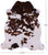 Tricolor Natural Cowhide Rug - X-Large 7'0"H x 5'11"W