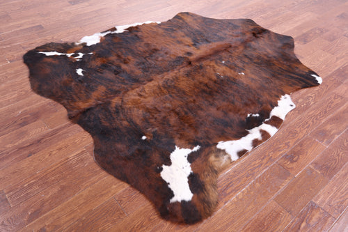 Brindle Natural Cowhide Rug - X-Large 7' 3