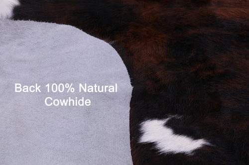 Brindle Natural Cowhide Rug - X-Large 7' 3