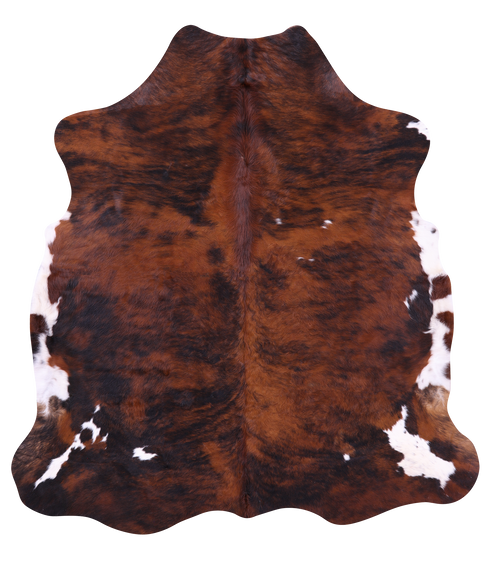 Brindle Natural Cowhide Rug - X-Large 7' 3