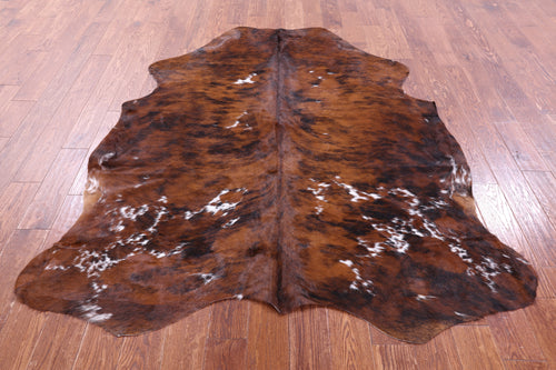 Brindle Natural Cowhide Rug - X-Large 7' 0