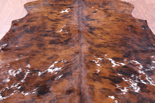 Brindle Natural Cowhide Rug - X-Large 7' 0