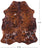 Brindle Natural Cowhide Rug - X-Large 7' 0"H x 5' 10"W