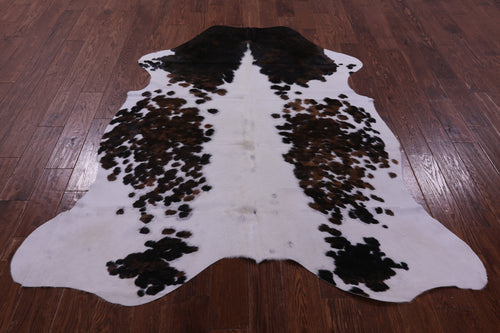 Tricolor Natural Cowhide Rug - Large 6' 7