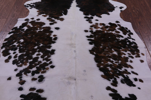 Tricolor Natural Cowhide Rug - Large 6' 7