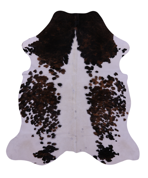 Tricolor Natural Cowhide Rug - Large 6' 7