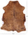 Light Brindle Natural Cowhide Rug - X-Large 7'0"H x 5'9"W