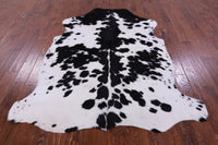 Thumbnail for Black & White Natural Cowhide Rug - X-Large 7'0