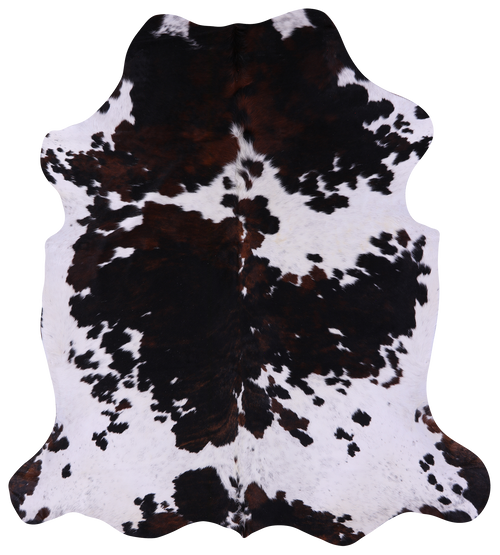 Tricolor Natural Cowhide Rug - X-Large 7'0