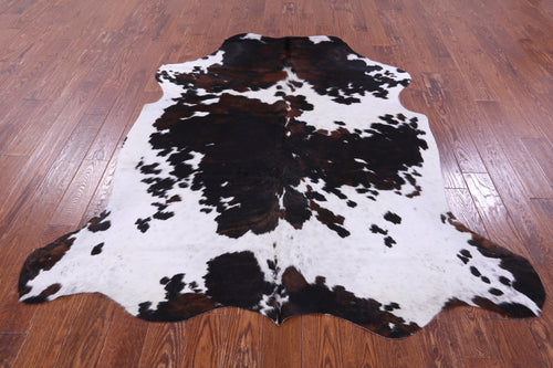 Tricolor Natural Cowhide Rug - X-Large 7'0