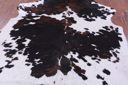 Tricolor Natural Cowhide Rug - X-Large 7'0