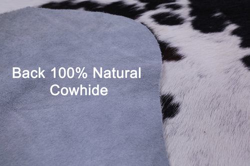 Tricolor Natural Cowhide Rug - X-Large 7'0