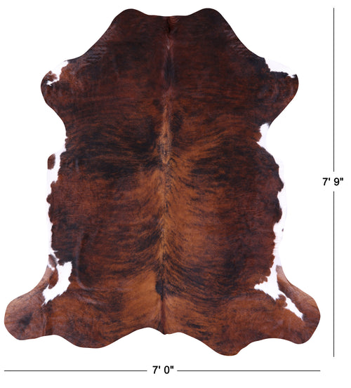 Brindle Natural Cowhide Rug - XX-Large 7'9