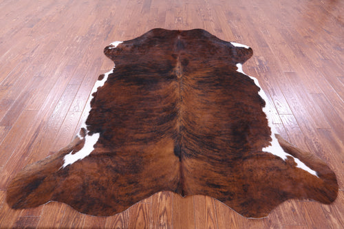 Brindle Natural Cowhide Rug - XX-Large 7'9