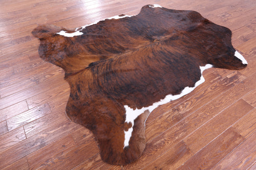 Brindle Natural Cowhide Rug - XX-Large 7'9