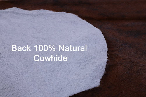 Brindle Natural Cowhide Rug - Large 6'6